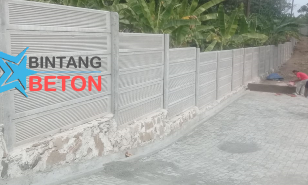 Harga Panel Beton Precast Motif Minimalis